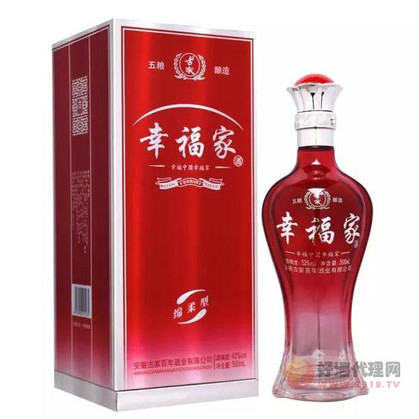 幸福家--38—52度----500ml×6