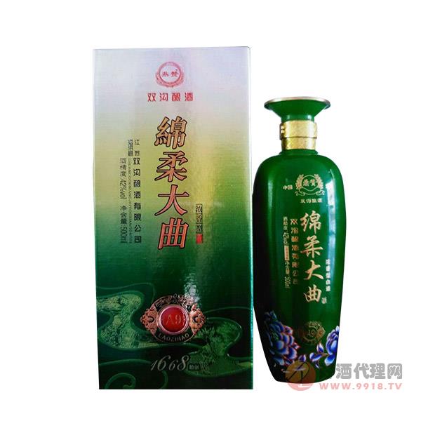 42°双沟1668绵柔大曲500ml