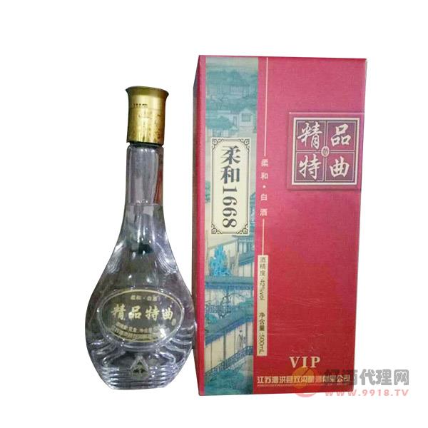 42°双沟柔和1668精品特曲500ml