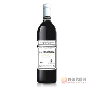 白马康帝三塔庄园干红葡萄酒750ml