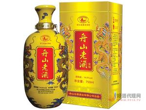 黄瓷瓶舟山老酒750ml