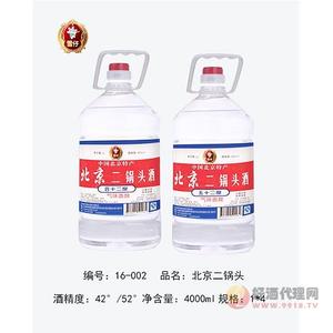 42度北京二锅头 4000ml