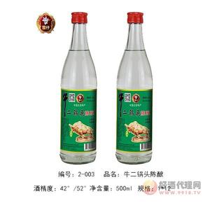 42度牛二锅头陈酿 500ml
