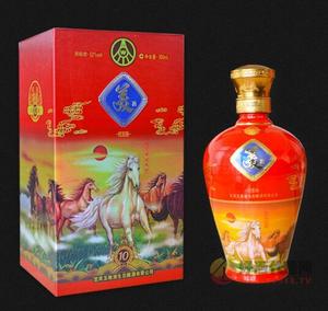 52度美牌酒马到功成浓香型500ml