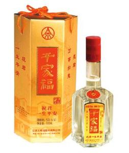 千家福 一生平安 老酒500ml