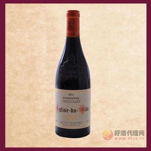 阳光教堂 旺度老藤干红750ml