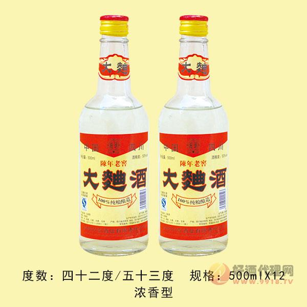 52度陈年老窖浓香型500ml×12
