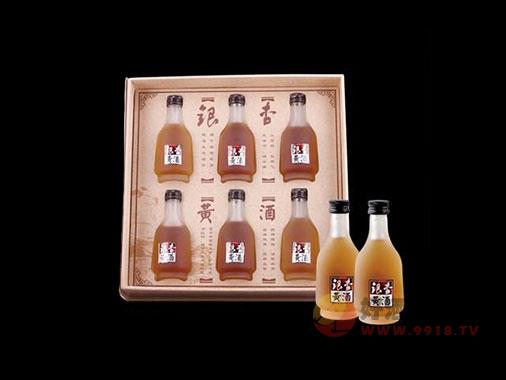 茗桂 银杏黄酒礼盒3L