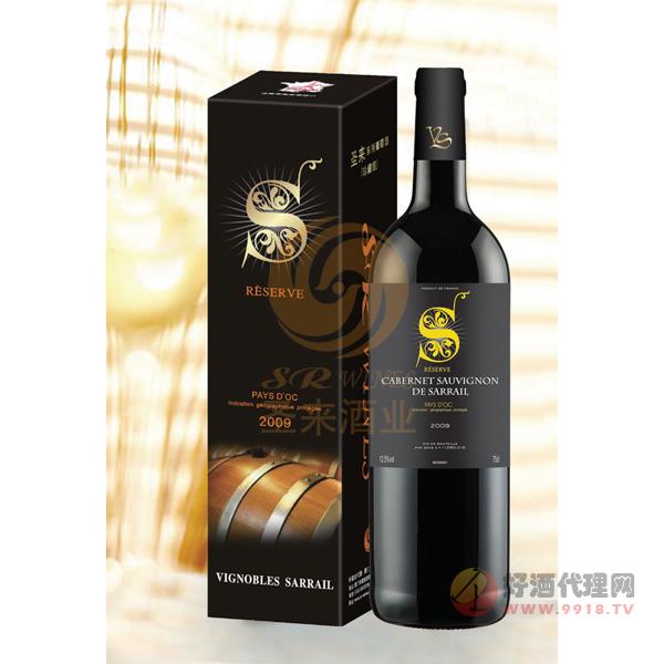 圣来-赤霞珠(珍藏)干红葡萄酒750ml