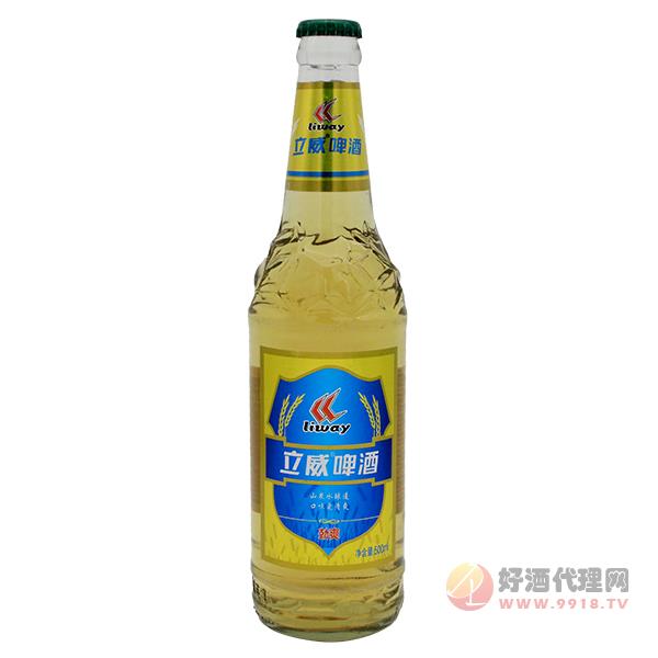 立威啤酒 劲爽500ml