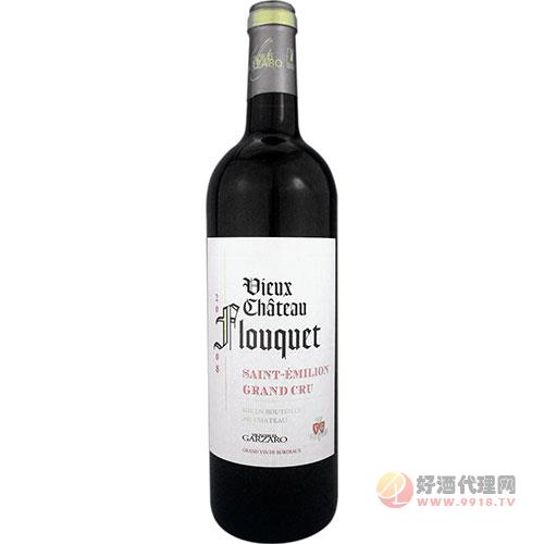 老伏客干红葡萄酒2008 750ml