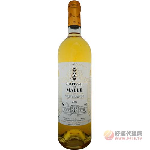 马勒酒庄甜白贵腐葡萄酒2008 750ml