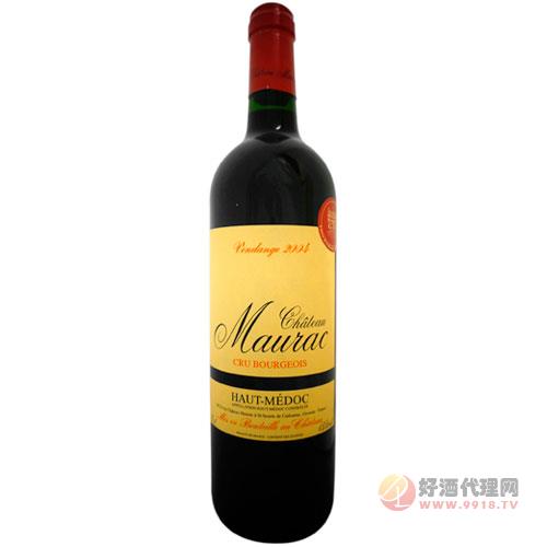 莫哈干红葡萄酒2004 750ml