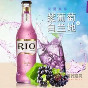 锐澳紫葡萄白兰地预调鸡尾酒瓶装