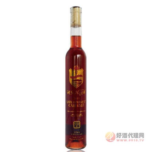 2011圣亨利晚收迟摘冰红葡萄酒(烤花标)375ml