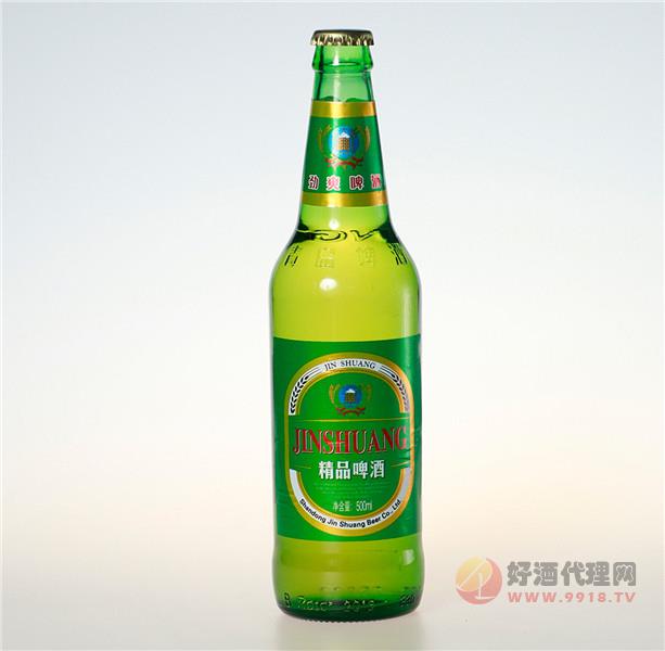 精品劲爽啤酒500ml