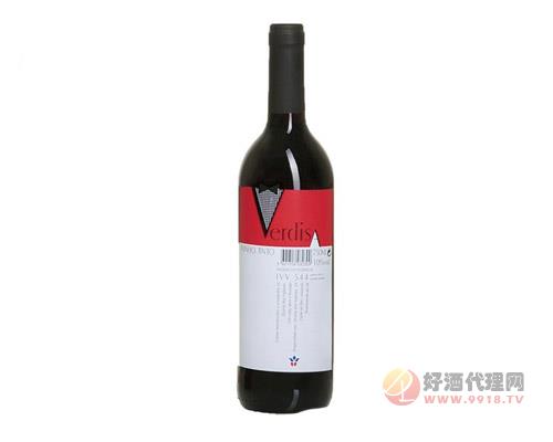 威尔迪莎红葡萄酒750mL