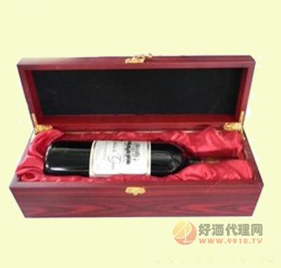 格拉夫干红葡萄酒单支木质礼盒