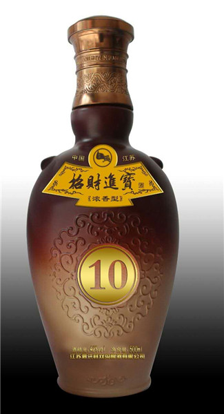 42°双沟酿酒 招财进宝10年500ml