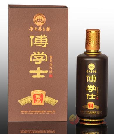 贵州茅台镇-傅学仕（贰品）酱香型白酒-500ml