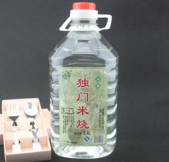 米烧 白酒 纯粮酿造 独门米烧 传统酿造酒2.4L