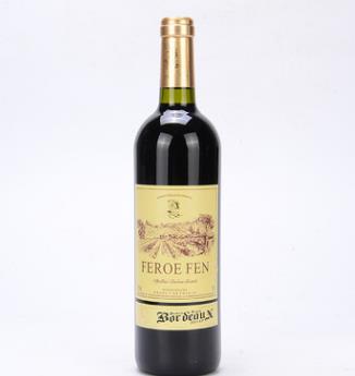 芬波尔多红葡萄酒 红葡萄酒 葡萄酒750ml