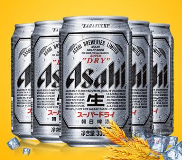 朝日啤酒330ml