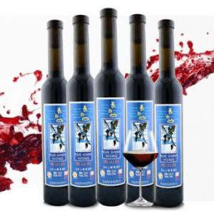 雪山红冰山葡萄酒 长白山甜型红酒370ml