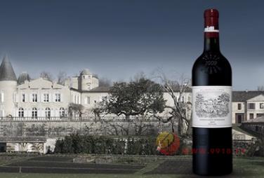 法国波尔多一级庄小拉菲城堡干红葡萄酒750ml