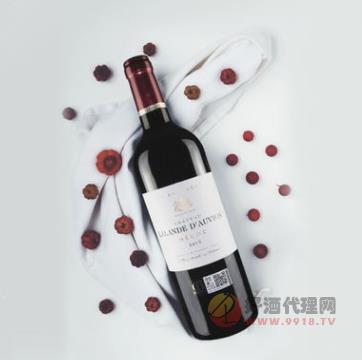 原装AOC中级庄拉朗德奥龙红葡萄酒750ml
