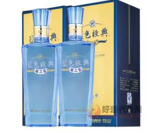 蓝色经典邃之蓝绵柔型白酒 500ml