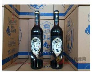 养生保健黑蒜红酒750ml