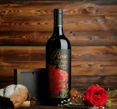 澳洲精装玫瑰希拉子（重型瓶）干红葡萄酒750ml