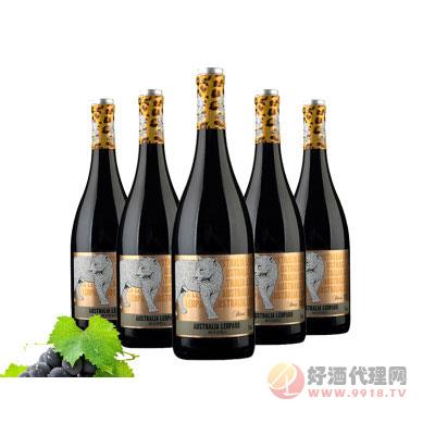 澳洲豹黄金版干红葡萄酒750ml
