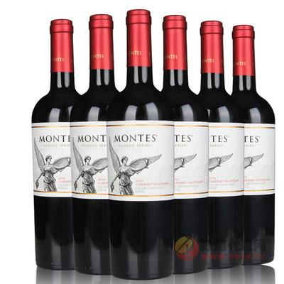 蒙特斯经典赤霞珠干红葡萄酒瓶装