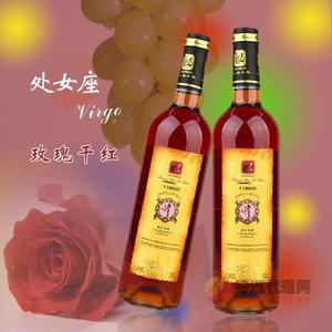 玫瑰女士红酒750ml