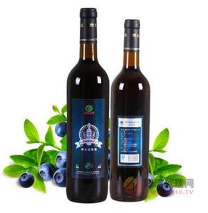 野生蓝莓酒珍藏版750ml