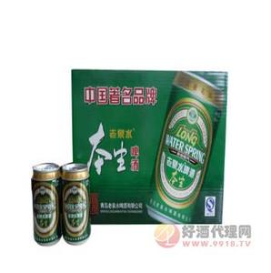 易拉罐本生啤酒罐装