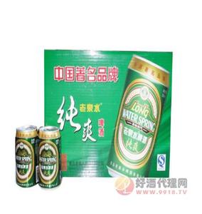 易拉罐纯爽啤酒罐装