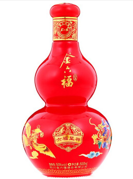 金六福六福呈祥50度白酒500ml