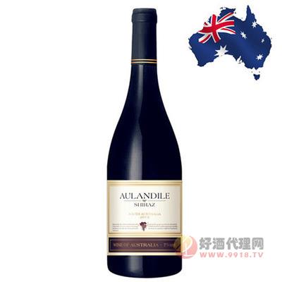 Aulandile南澳州西拉红酒干红葡萄酒750ml