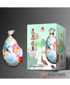 北京二锅头莲莲有鱼瓶装