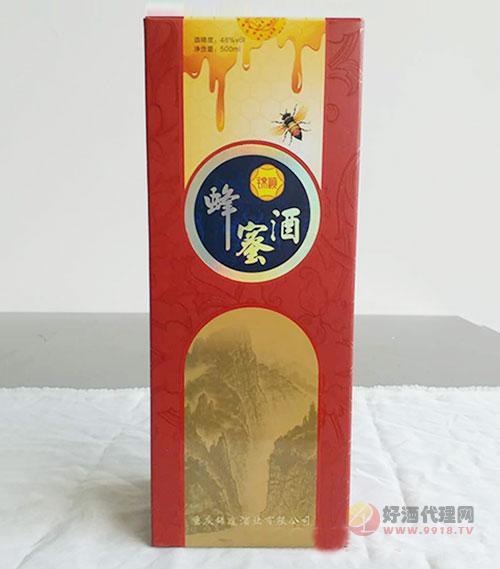 锦峡蜂蜜酒盒装48度500ml