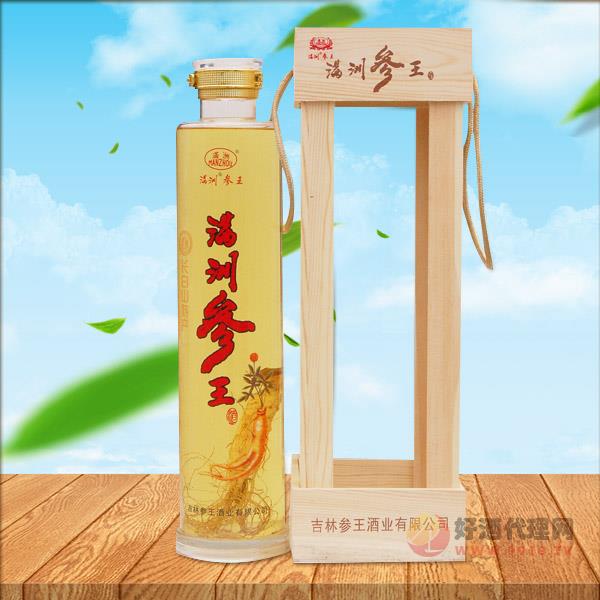 滿洲參王酒（禮品木盒）2.5L