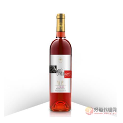 轩言小桃红红酒750ml