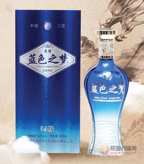 苏博蓝色之梦酒5A级52度500ml