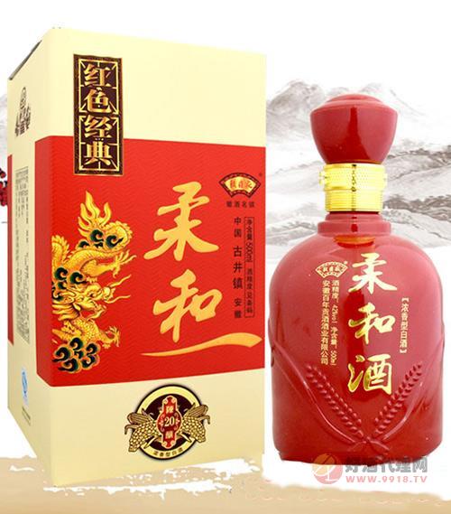 唐水坊精品柔和酒42度500ml