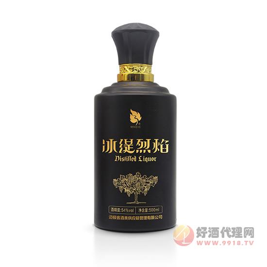 冰缇烈焰（墨焰）葡萄酒54°500ml