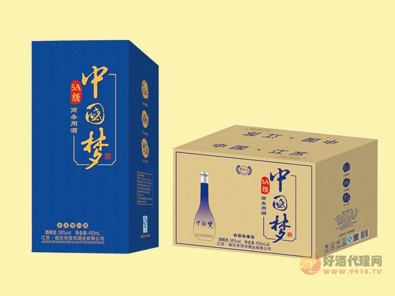 中国梦酒·5A级商务用酒38度450ml
