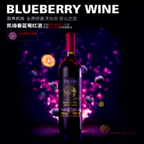 蓝莓红酒（黑色）750ml